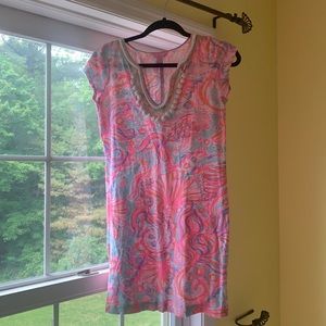 Ily Pulitzer short sleeve cotton dress